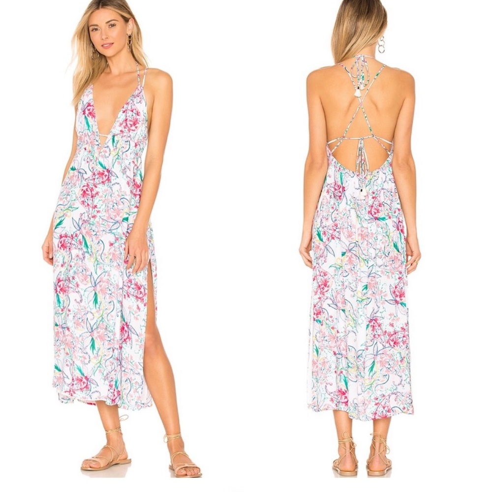 NWT. L*SPACE Beachside Beauty Paisley Dress. Small